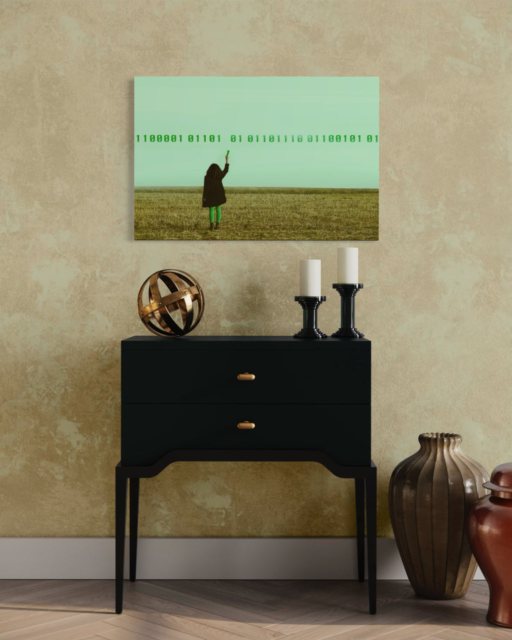 Binary thoughts Fine Art Poster 40x60 cm / 16x24″
