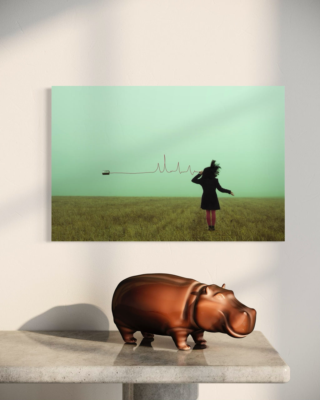 (Dis) Connecting People Fine Art Poster 40x60 cm / 16x24″