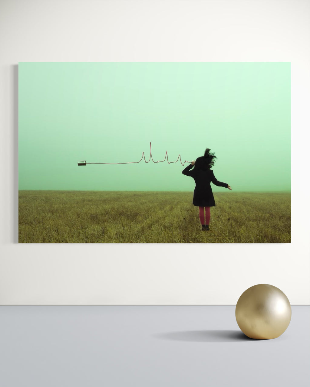 (Dis) Connecting People Fine Art Poster 40x60 cm / 16x24″